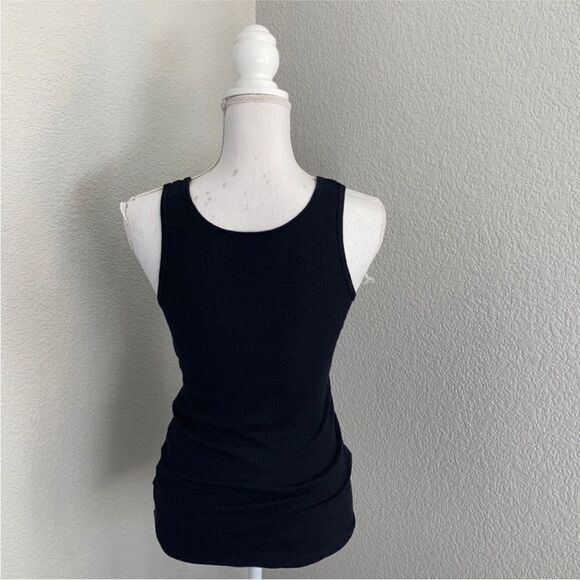 Michael Stars Maternity Ribbed Tank - Picture 4 of 9